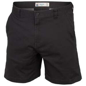 Laguna Men's Flat Front Chino Shorts, Grey Size 36